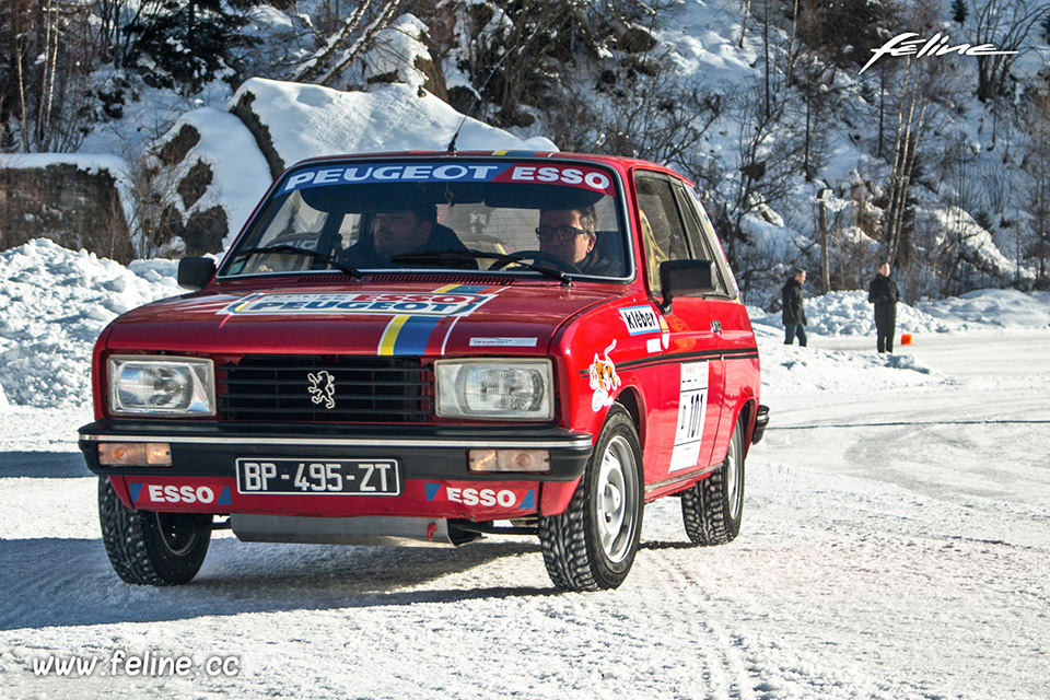 Photo essai Peugeot 104 ZS - Peugeot Winter Experience 2017