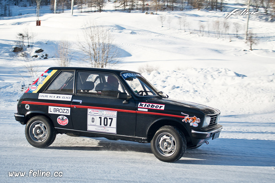 Photo essai Peugeot 104 ZS - Peugeot Winter Experience 2017