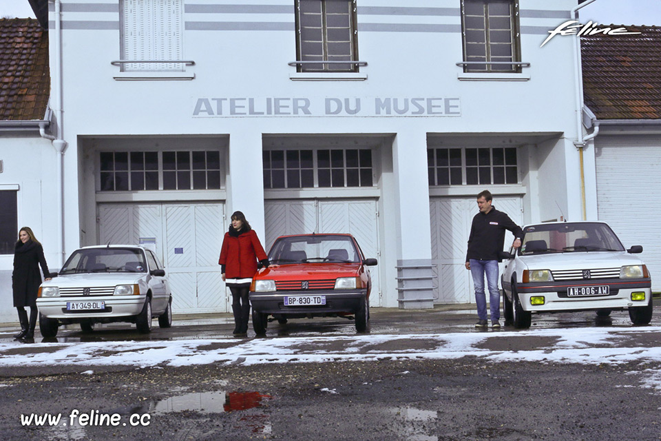 Photo remise clés Peugeot 205 #MonSacréNuméro (2016)