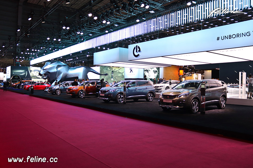 Photos stand Peugeot au Mondial de l'Auto de Paris 2018