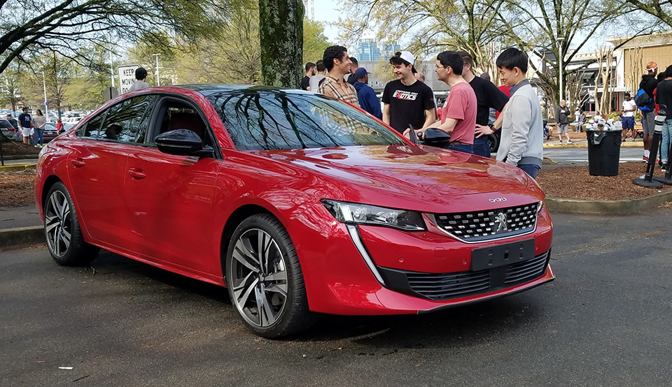 Peugeot présente la nouvelle 508 à Atlanta, aux États-Unis !