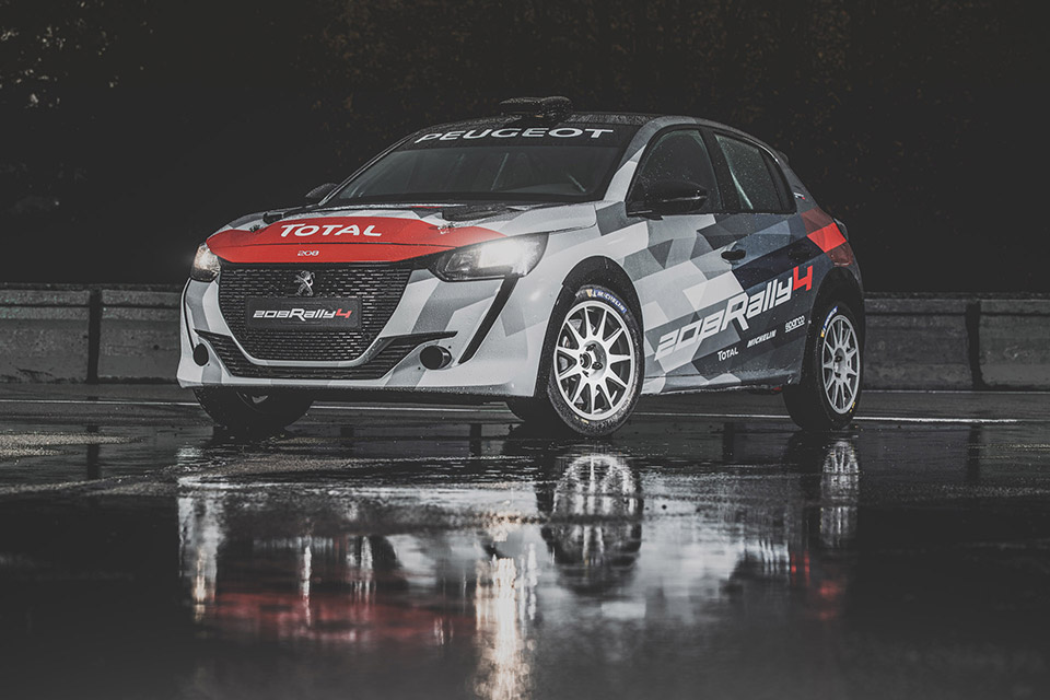 Voici la nouvelle Peugeot 208 Rally 4 signée Peugeot Sport !