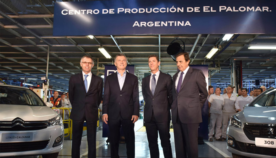 Usine de production Groupe PSA de El Palomar, Argentine