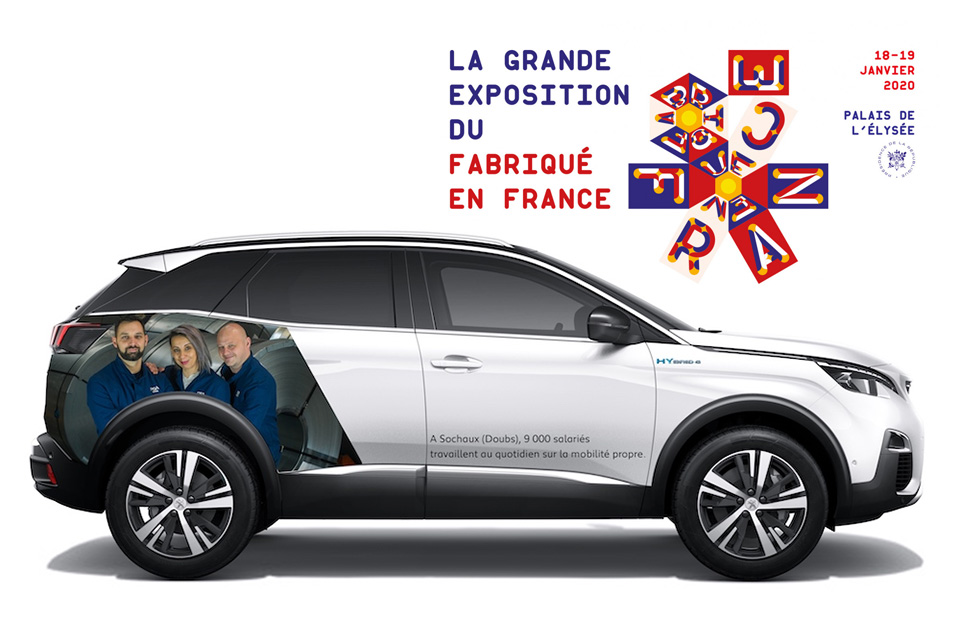 Fabriqué en France : la Peugeot 3008 HYbrid4 sera à l’Elysée ce week-end !