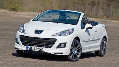 Photo of Peugeot 207 CC Black & White