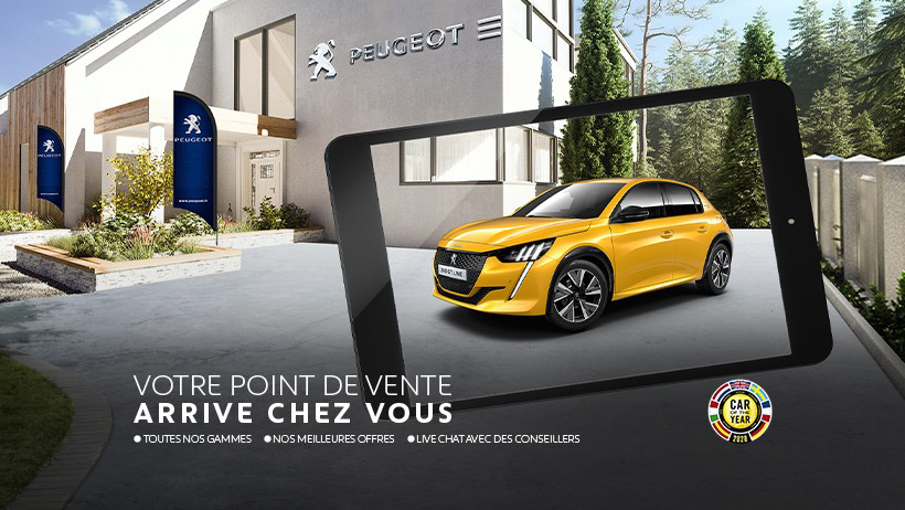 Achat Peugeot sur internet et livraison à domicile