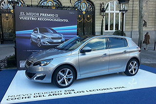 Peugeot 308 Voiture de l'Année 2014 (Espagne)