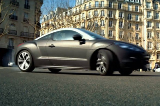 Peugeot RCZ noir mat - « 3 Days to Kill »