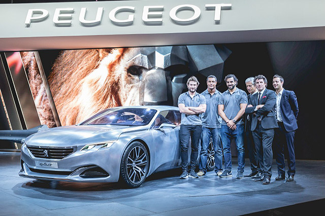 Peugeot au Mondial de l'Automobile de Paris 2014