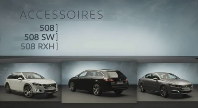 Accessoires Peugeot 508 restylée – Vidéo officielle (2014) - Vidéos Féline
