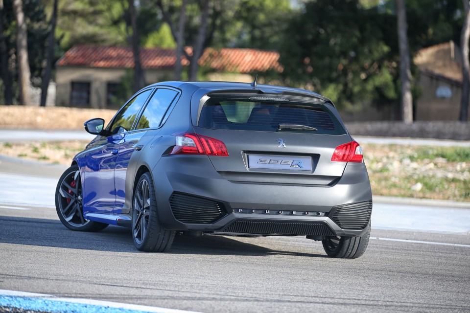 Photo 3/4 arrière Peugeot 308 R HYbrid - Castellet 2015