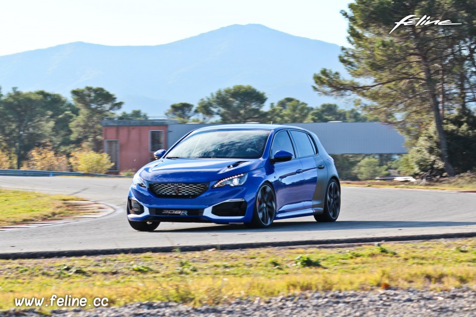 Photo essai exclusif Peugeot 308 R HYbrid (2015)