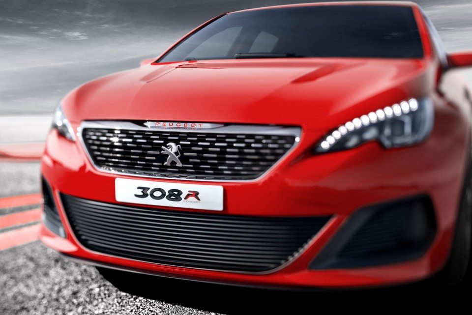 Face avant Peugeot 308 R Concept (2013) - 1-006