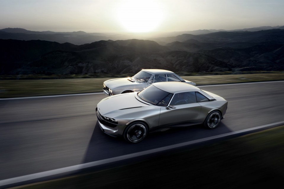 Photo officielle Peugeot e-Legend Concept Car (2018)