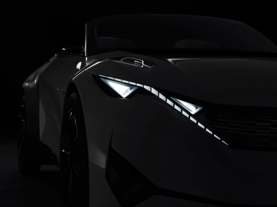 Photo feux avant LED Peugeot Fractal Concept Car (2015)