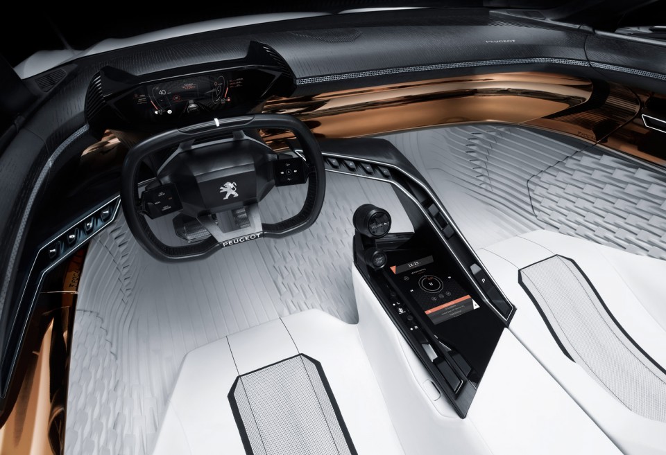 Photo intérieur Peugeot Fractal Concept Car (2015)