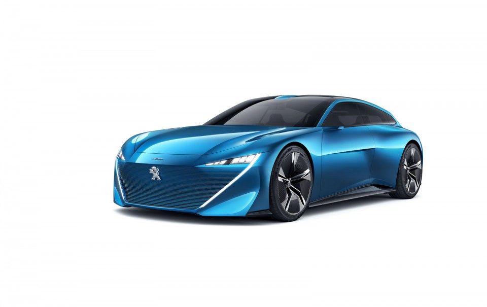 Photo 3/4 avant Peugeot Instinct Concept Car (2017)