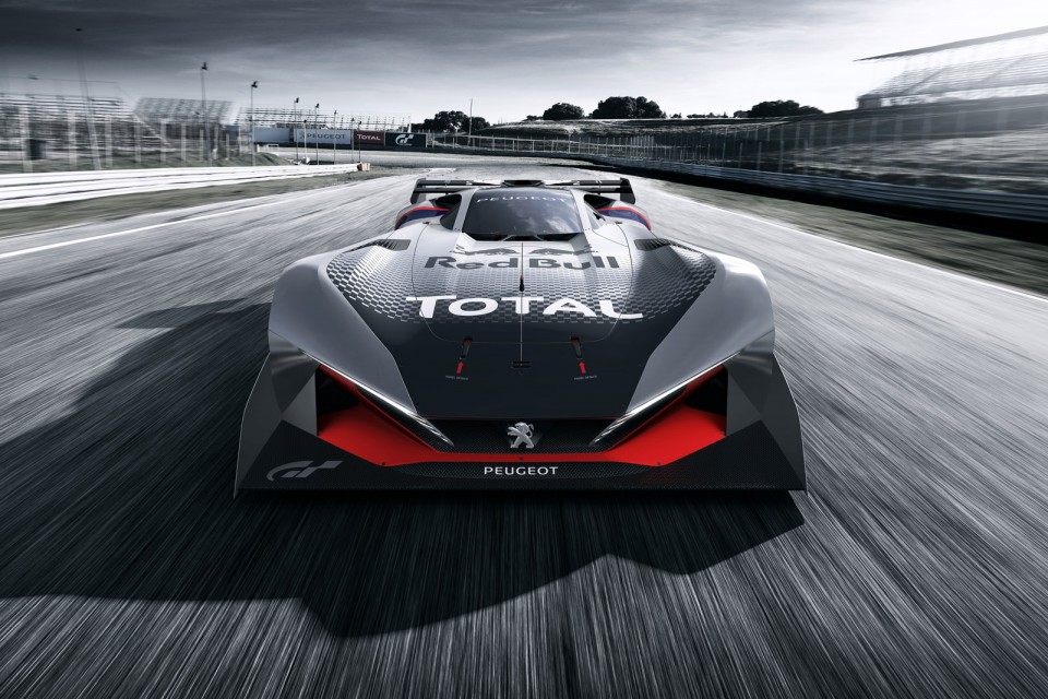 Photo officielle Peugeot L750 R HYbrid Vision Gran Turismo (2017