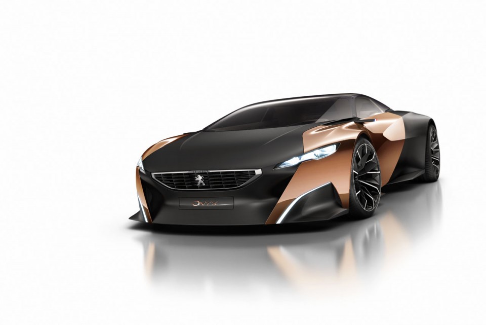 Photo 3/4 avant Peugeot Onyx Concept Car (2012) - 1-002