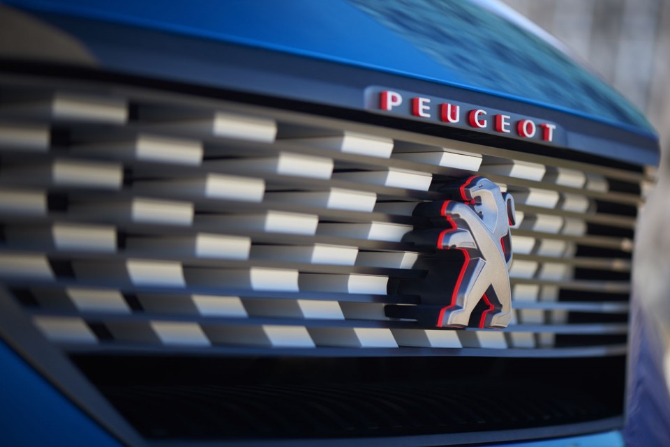 Photo calandre avant Peugeot Quartz Concept Car (2015)