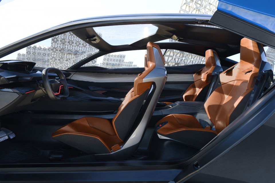 Photo intérieur Peugeot Quartz Concept Car (2015)