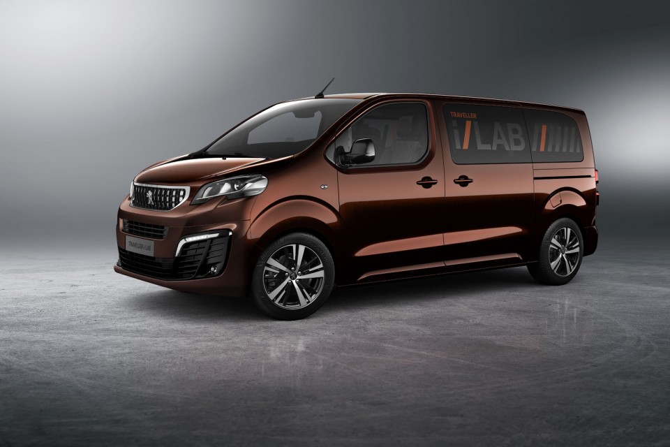 Photo officielle Peugeot Traveller i-Lab Concept (2016)