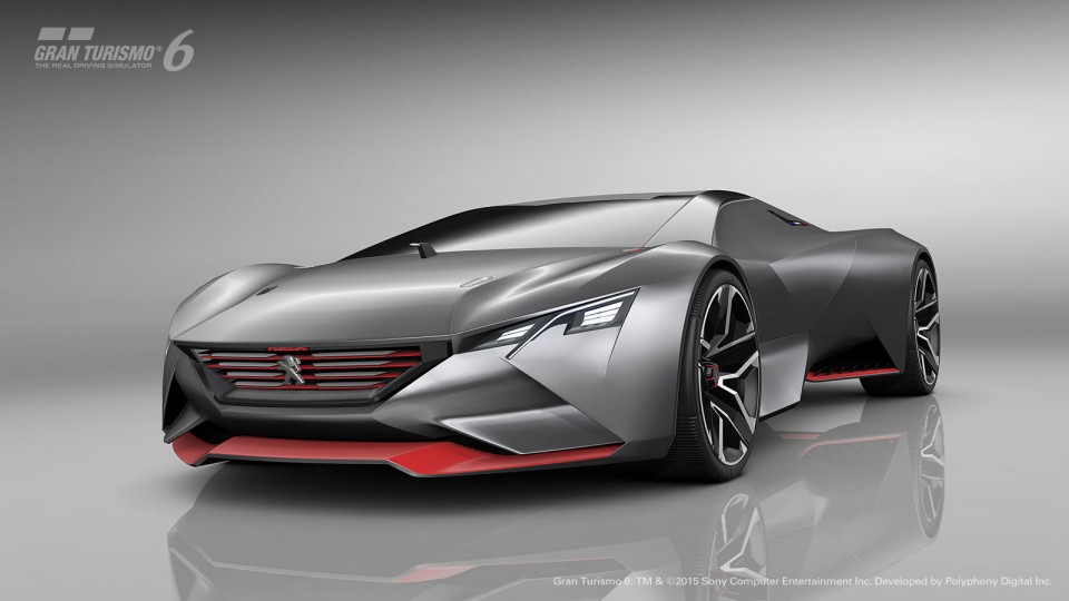 Photo officielle Peugeot Vision Gran Turismo Concept (2015)