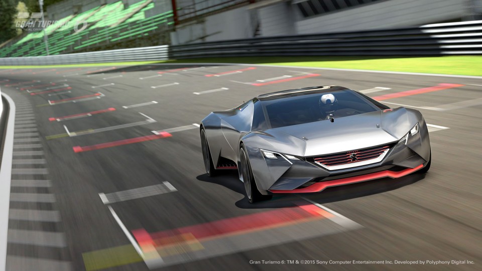 Photo officielle Peugeot Vision Gran Turismo Concept (2015)