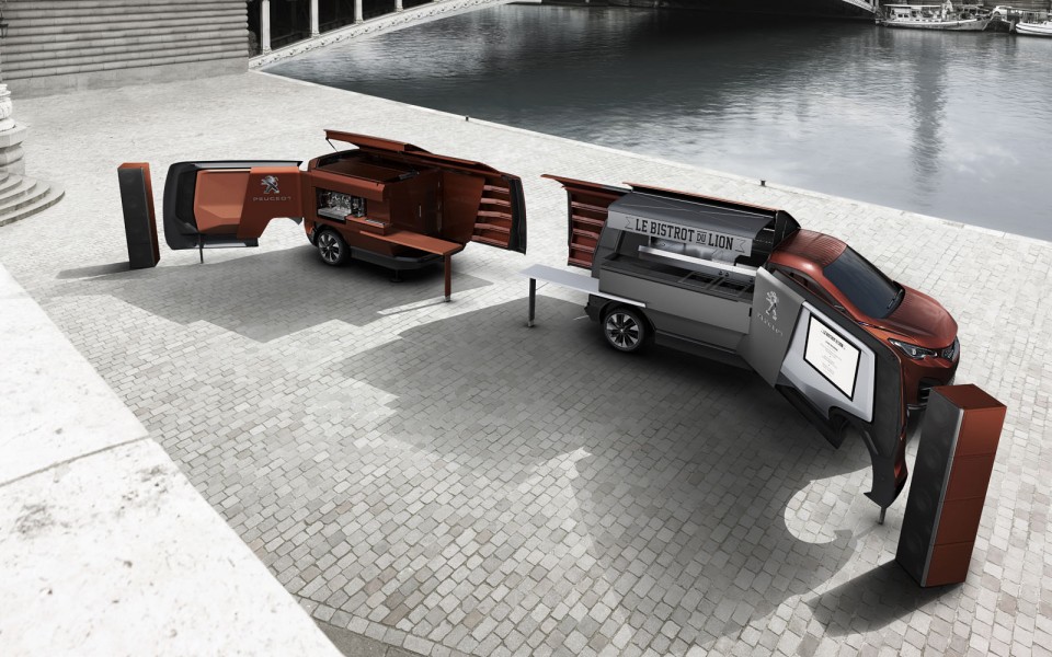 Photo FoodTruck Peugeot Concept (2015)