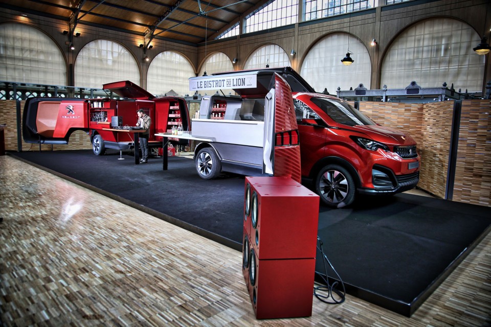 Photo FoodTruck Peugeot Concept (2015)