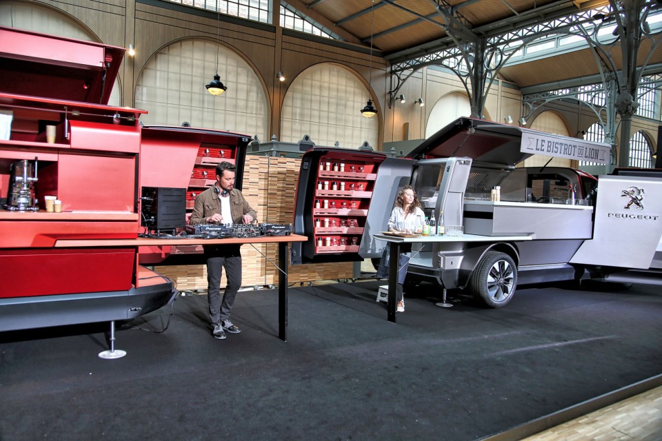 Photo FoodTruck Peugeot Concept (2015)