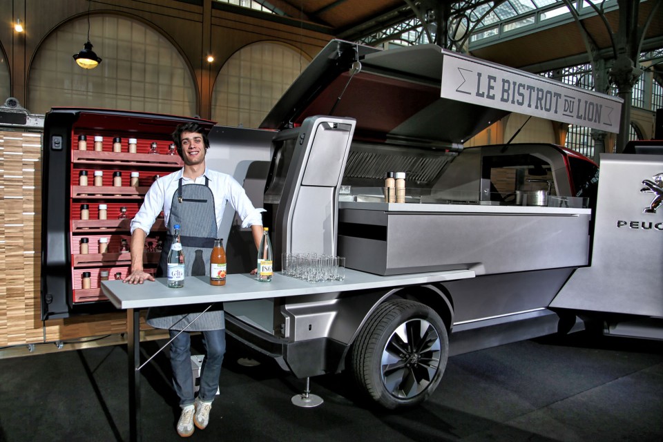 Photo FoodTruck Peugeot Concept (2015)