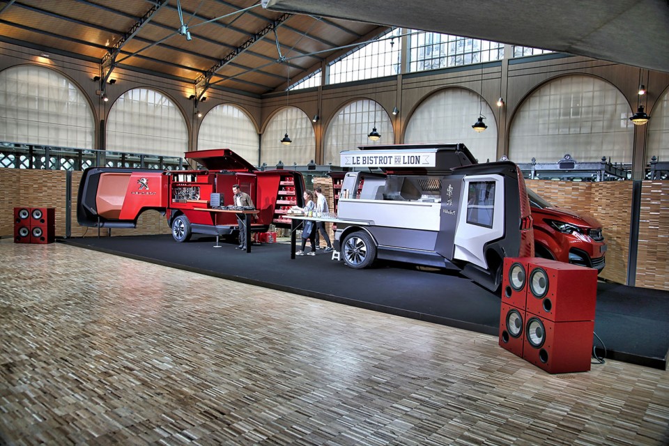 Photo FoodTruck Peugeot Concept (2015)