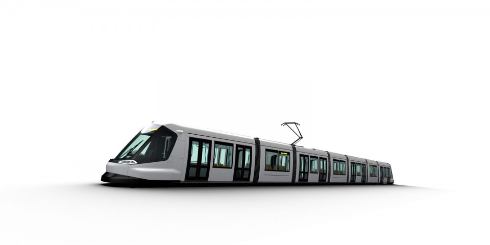 Tramway Strasbourg by Peugeot Design Lab & Alstom Transport (2014)