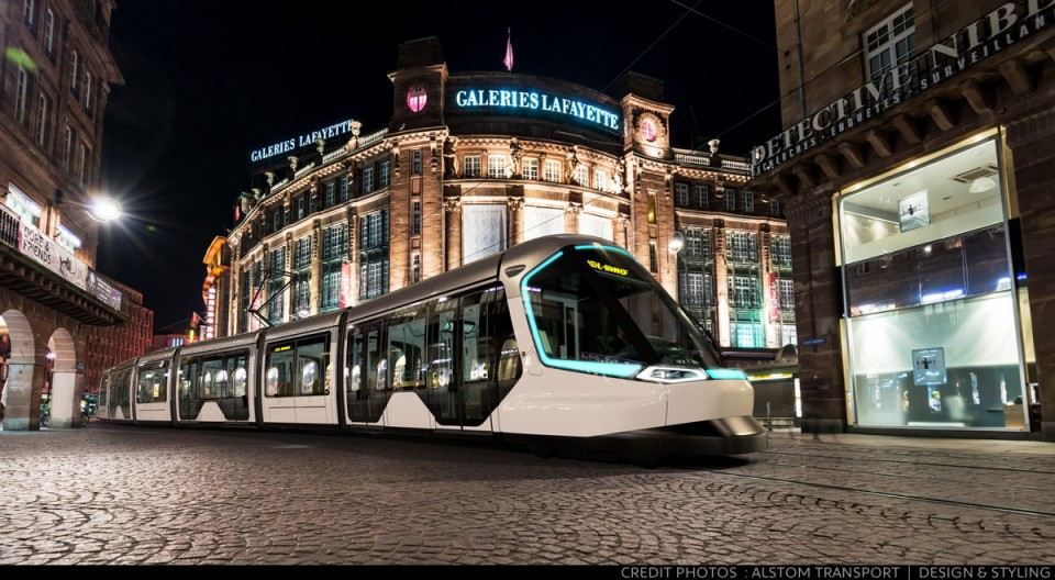 Tramway Strasbourg by Peugeot Design Lab & Alstom Transport (2014)