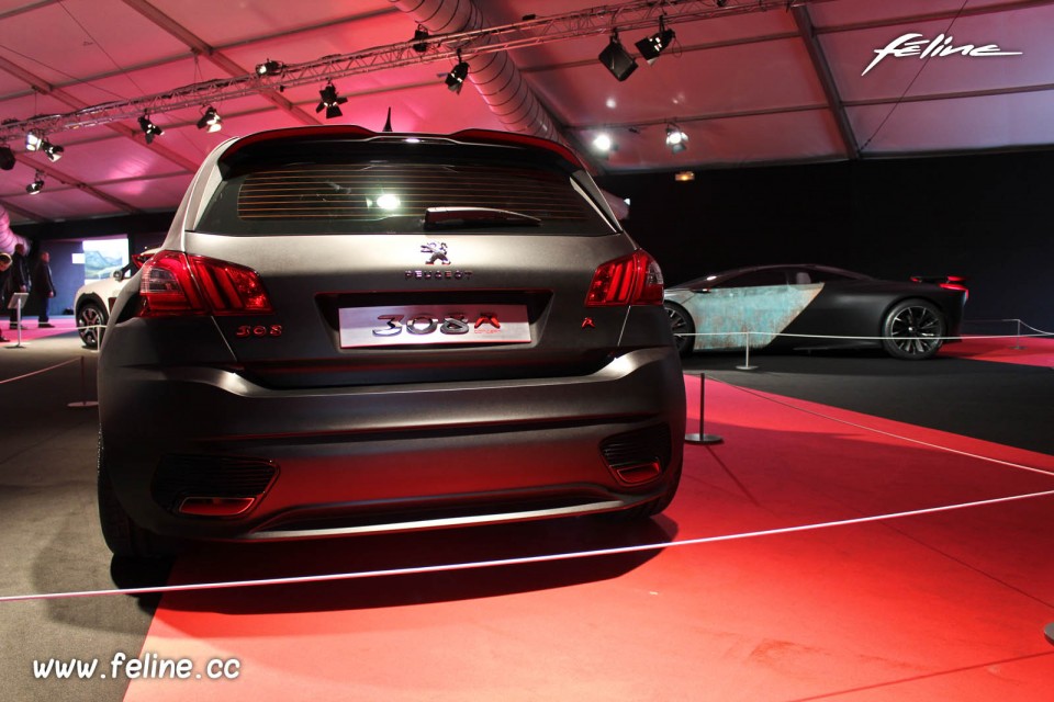 Photo concepts Peugeot 308 R (2013) et Peugeot Onyx (2012) - Con