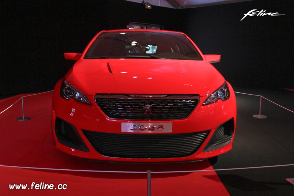 Face avant Peugeot 308 R Concept (2013) - Concept Cars 2014 Pari