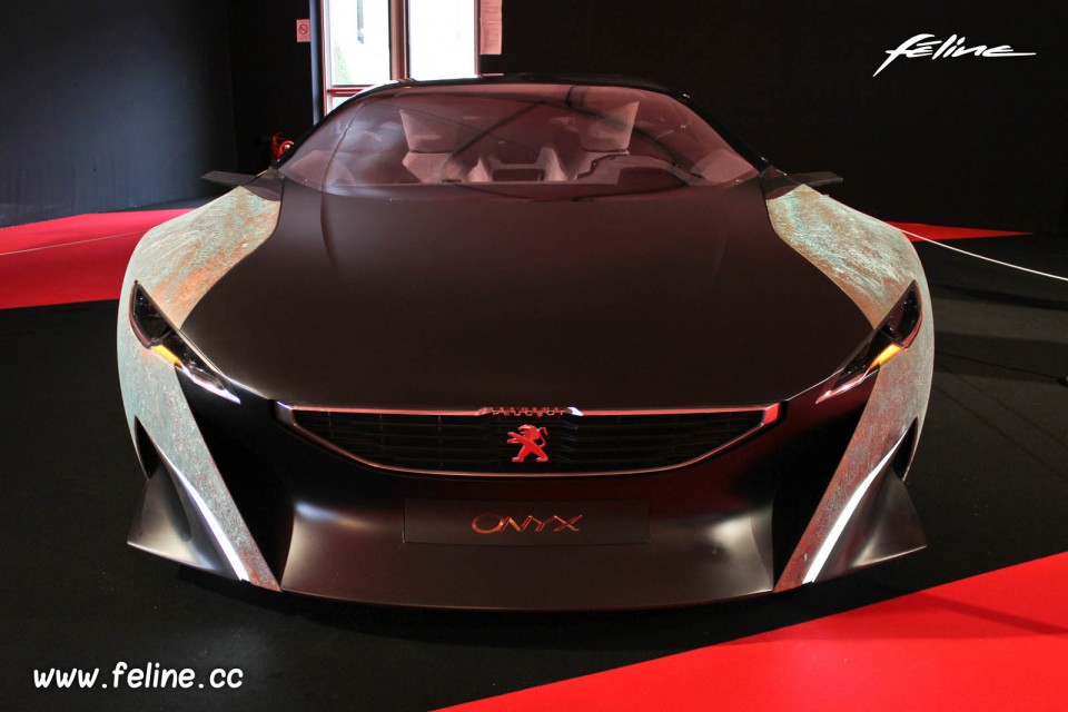 Face avant Peugeot Onyx Concept (2012) - Concept Cars 2014 Paris