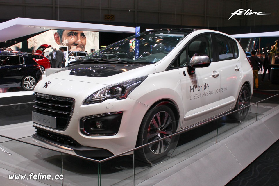 Photo Peugeot 3008 HYbrid4 Concept - Salon de Genève 2014