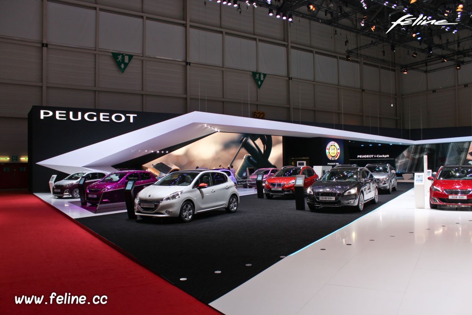 Photo Stand Peugeot - Salon de Genève 2014