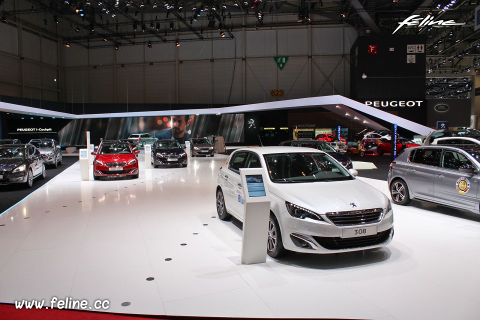 Photo Stand Peugeot - Salon de Genève 2014