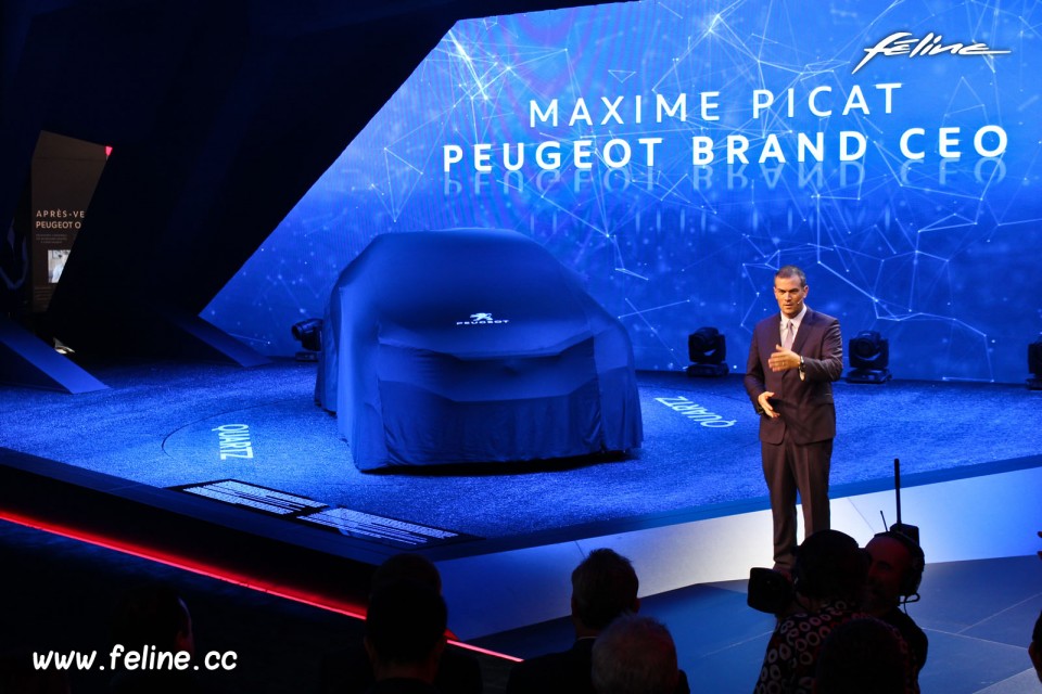 Photo Conférence de Presse Peugeot - Salon de Paris 2014