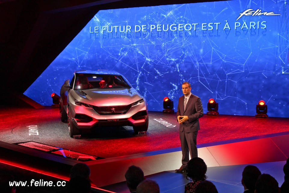 Photo Conférence de Presse Peugeot - Salon de Paris 2014