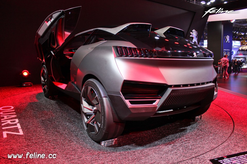 Photo Peugeot Quartz Concept (2014) - Salon de Paris 2014