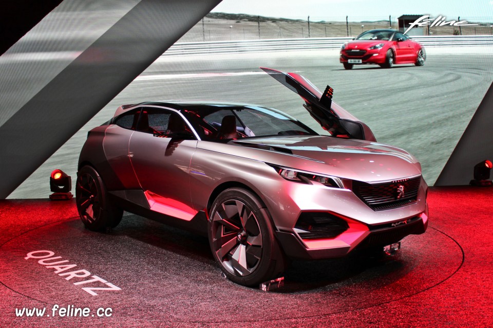 Photo Peugeot Quartz Concept (2014) - Salon de Paris 2014