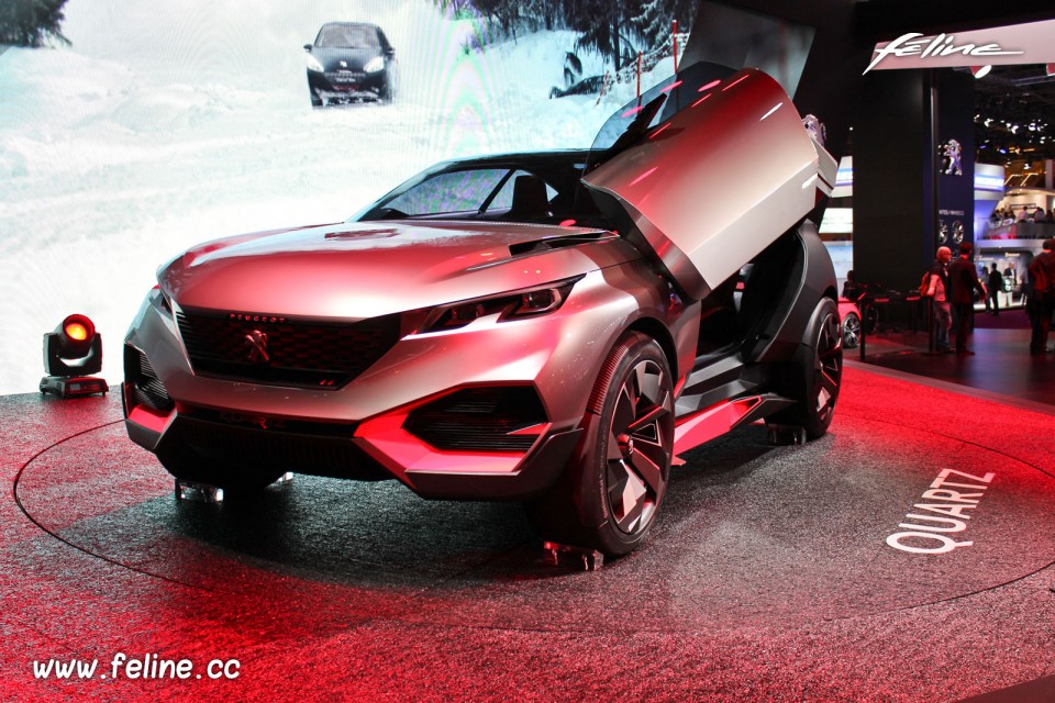 Photo Peugeot Quartz Concept (2014) - Salon de Paris 2014