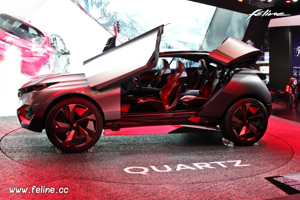 Photo Peugeot Quartz Concept (2014) - Salon de Paris 2014