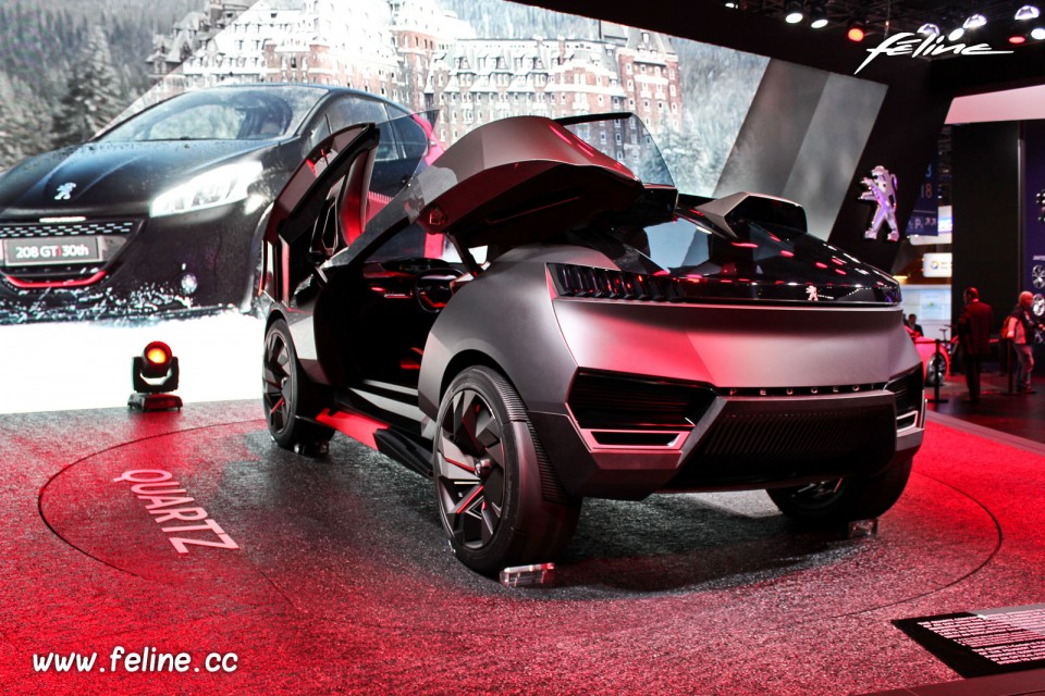 Photo Peugeot Quartz Concept (2014) - Salon de Paris 2014