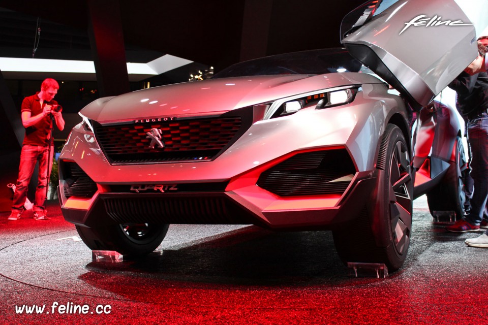 Photo Peugeot Quartz Concept (2014) - Salon de Paris 2014