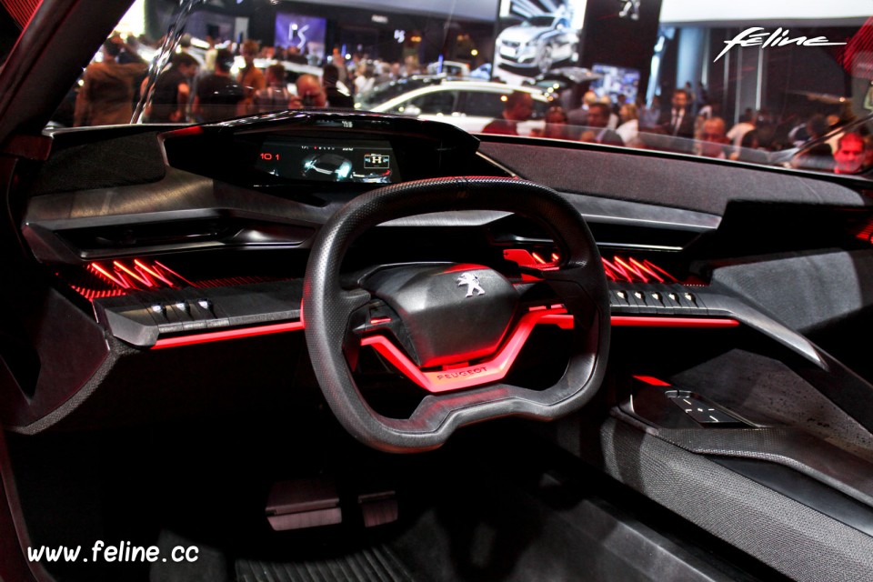 Photo volant Peugeot Quartz Concept (2014) - Salon de Paris 2014